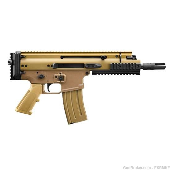 FN SCAR 15P VPR 5.56 PISTOL 7.5" 30RD FDE-img-0