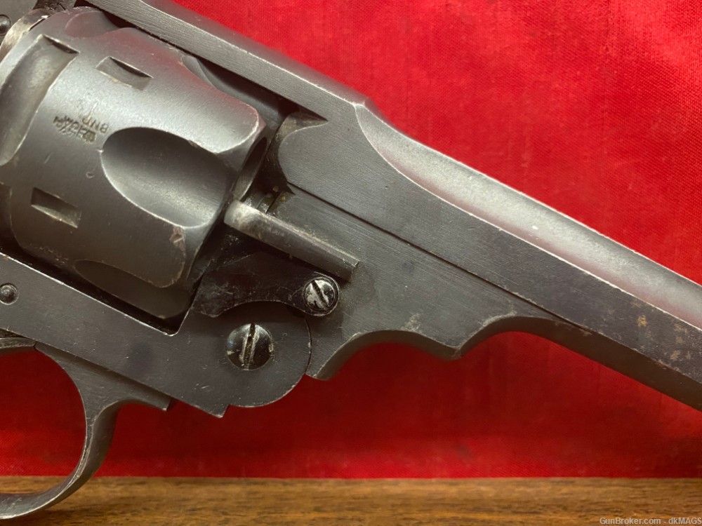 Enfield Mk VI Revolver .455 webley 6 shot Top Break 1924 England-img-6