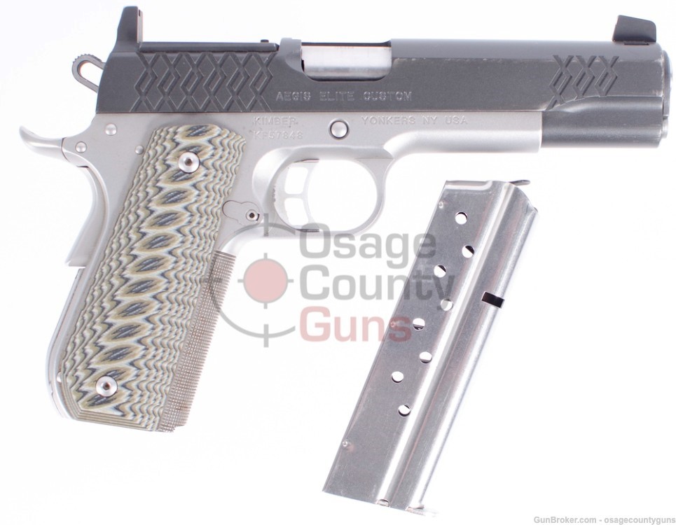 Kimber Aegis Elite Custom Optic Ready - 5" 9mm - USED-img-11