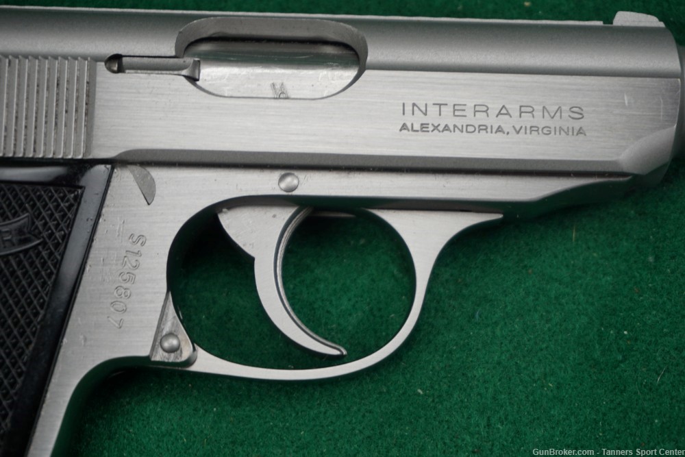 Unfired Interarms / Walther PPK/s 380 380acp Stainless 3.25" No Reserve-img-16