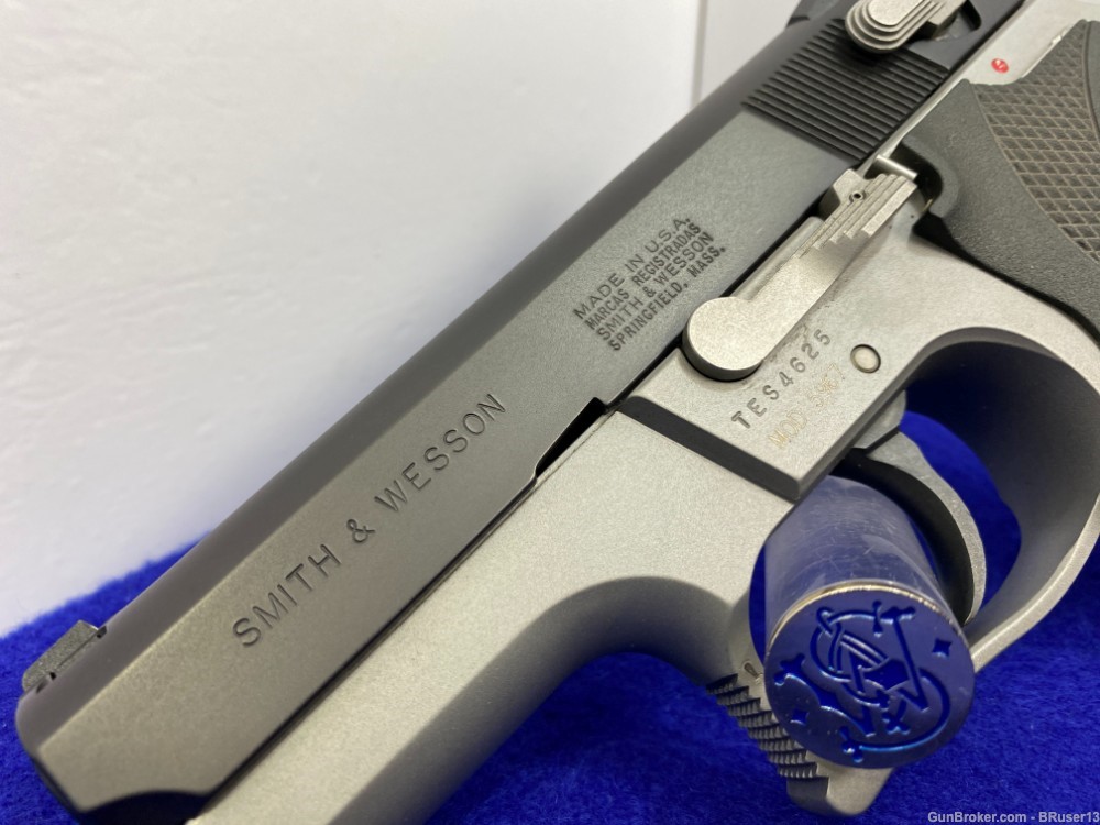 1990 Smith Wesson 5967 9mm 2-Tone 3.5" *LEW HORTON SPECIAL EDITION of 500*-img-10
