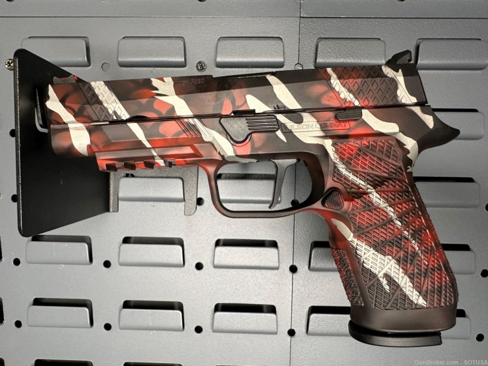 WILSON COMBAT SIG WCP320 9mm Inferno MultiCam Action Tuned Straight Trigger-img-3