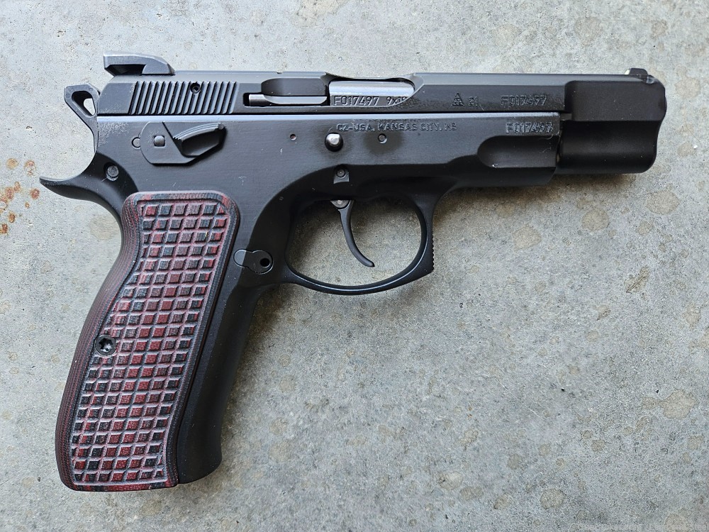 CZ 75 B Omega with VZ Grips-img-0
