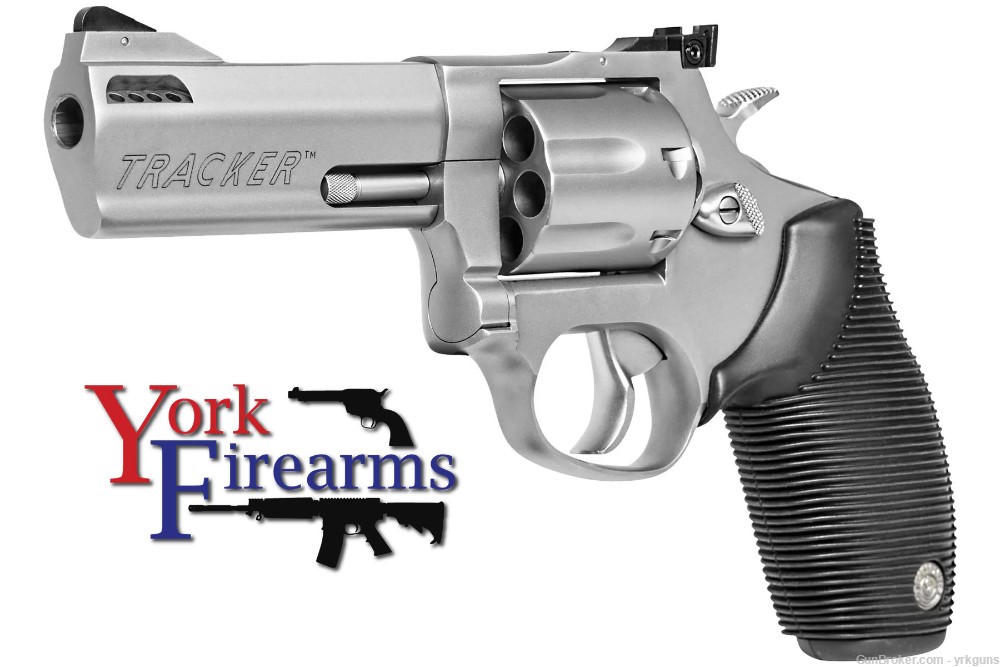 Taurus Tracker 627 357MAG/38SPL 4" Stainless 7RD Revolver NEW 2-627049-img-1
