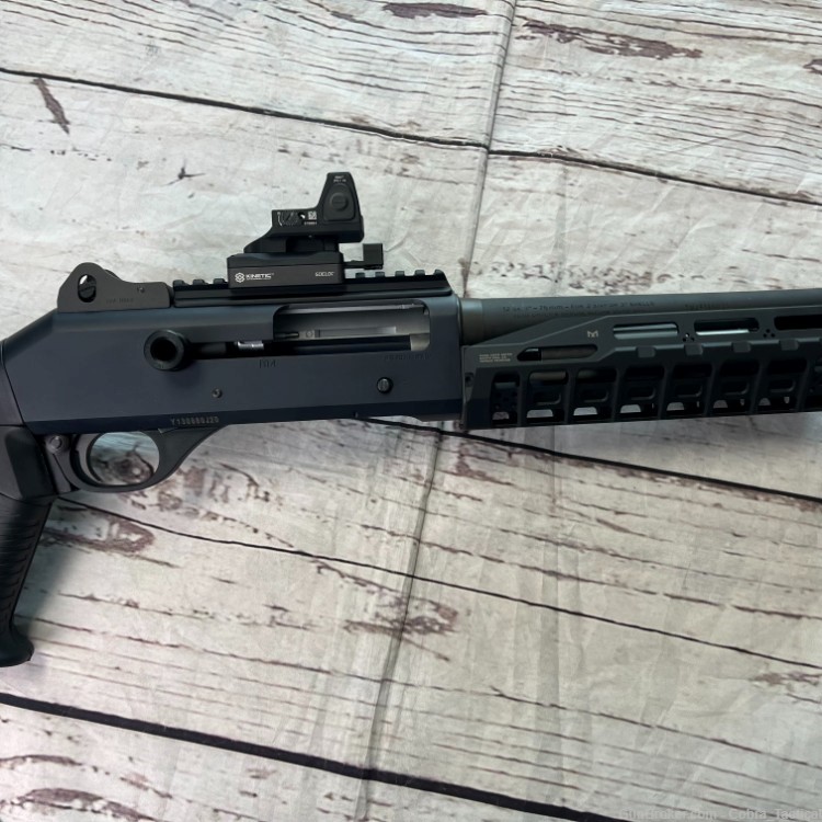 Upgraded Benelli M4 Tactical 12Ga 18.5" Barrel with RMR and pistol grip-img-2