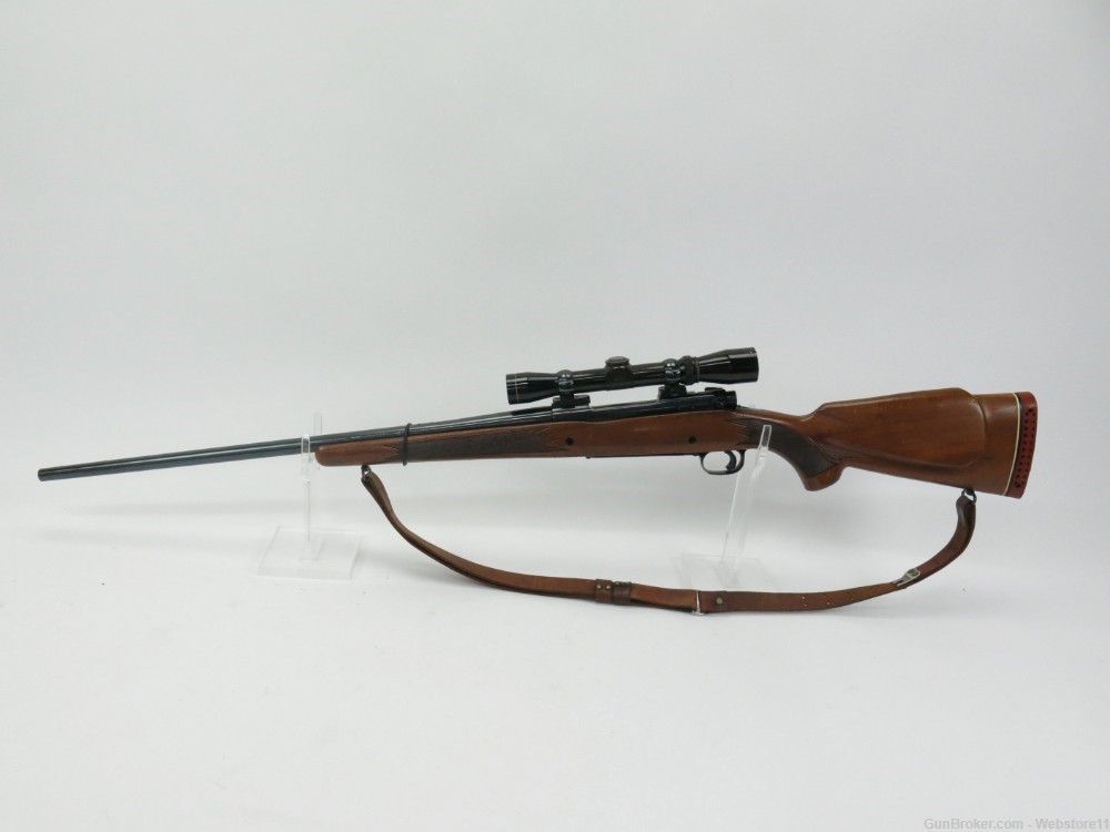 Winchester Model 70 7mm Rem Mag Bolt Action Rifle w/ Scope-img-0