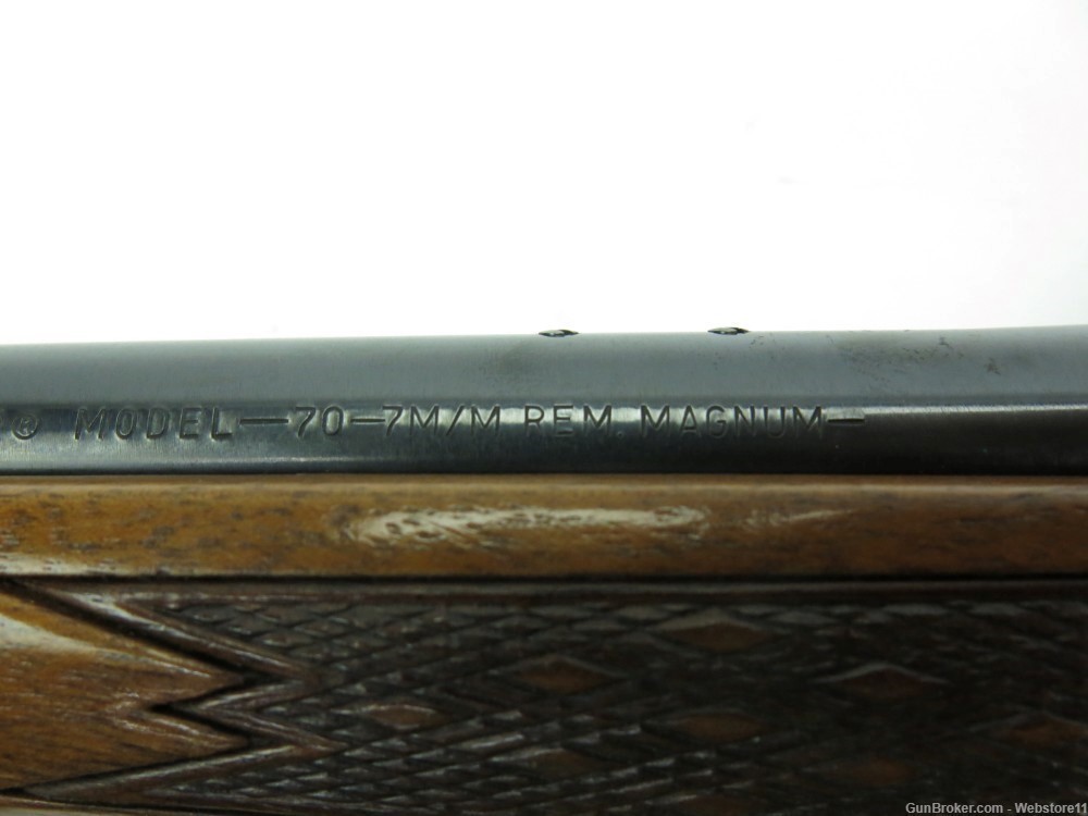 Winchester Model 70 7mm Rem Mag Bolt Action Rifle w/ Scope-img-2
