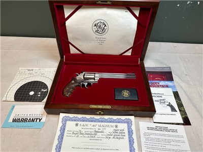 LIMITED EDITION S&W MODEL 629-3 MAGNA CLASSIC REVOLVER, 44 MAG, 1 OF 3000 