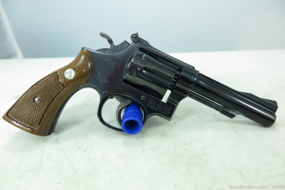 1977 Smith & Wesson 18-3 Combat Masterpiece .22LR W/Box Excellent $.01 NoRs-img-1