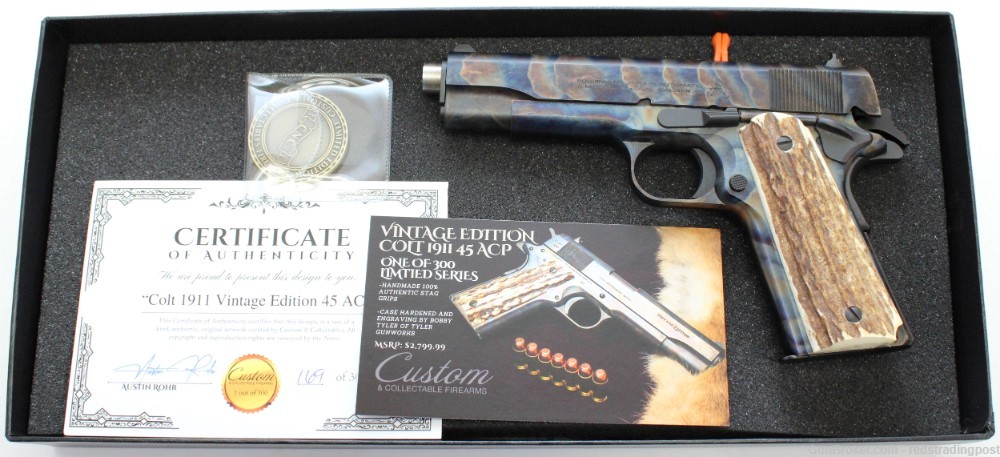 CNC Colt 1911 Vintage Special Limited Edition 5" 45 ACP Government Pistol-img-14