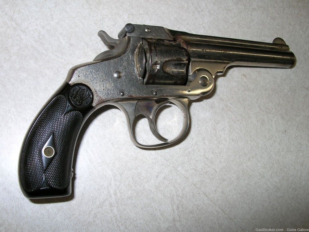 S&W Double Action 4th Model 32 S&W circa 1887 ANTIQUE AS-IS-img-0
