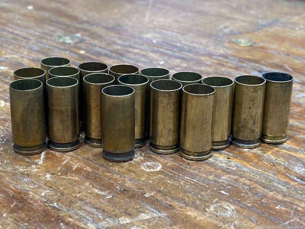 9x21mm Brass, Once Fired, 17 Pieces-img-0