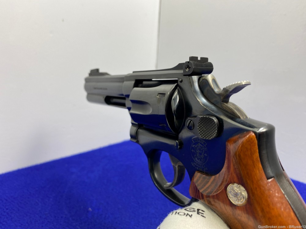 Smith Wesson 17-6 .22 LR Blue 4" *RARE & DESIRABLE FULL UNDER-LUG MODEL*-img-42