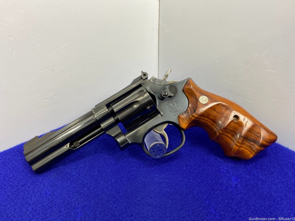 Smith Wesson 17-6 .22 LR Blue 4" *RARE & DESIRABLE FULL UNDER-LUG MODEL*-img-4