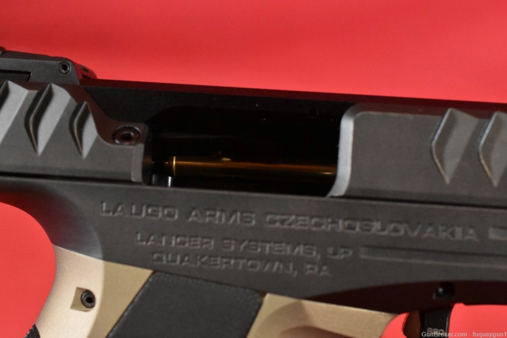 Laugo Alien w/ Laugo Red Dot 9mm 4.8" 17rd Full Kit Elornis Holster + 3 Mag-img-25