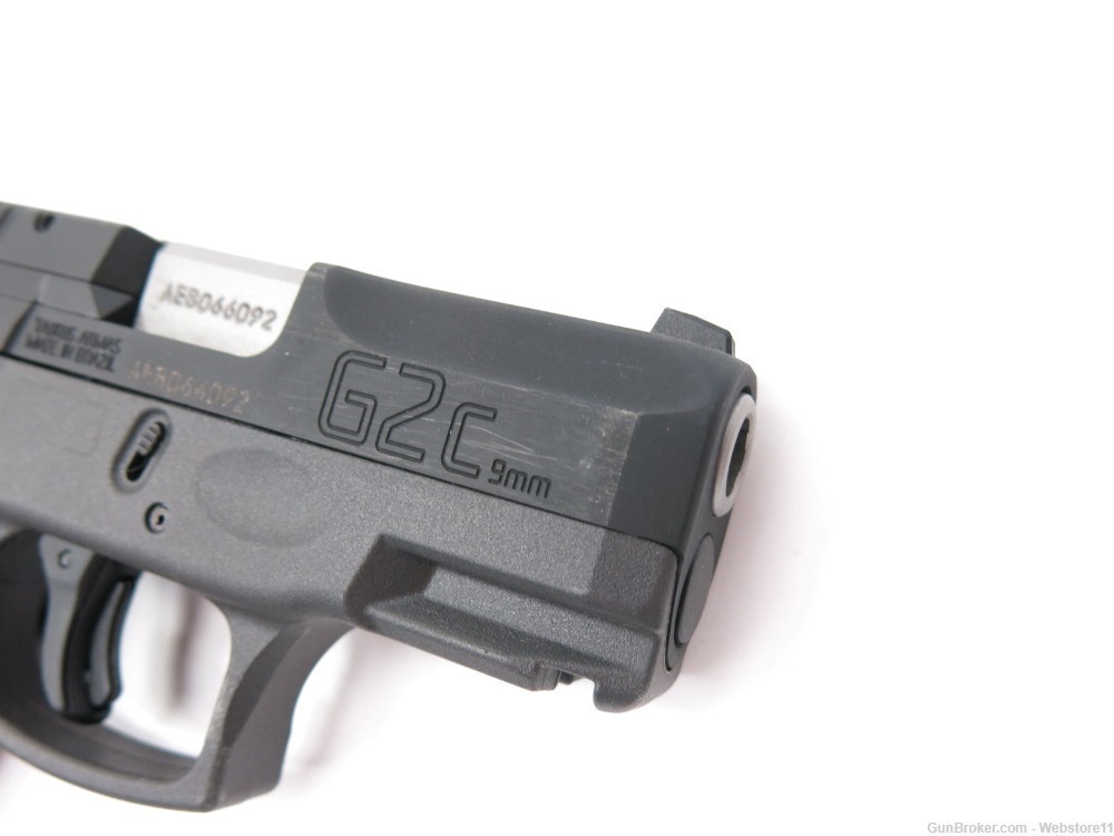 Taurus G2c 9mm 3.25" Semi-Automatic Pistol w/ Magazine & Holster-img-13