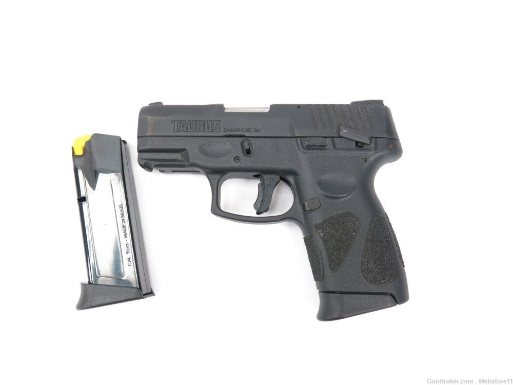 Taurus G2c 9mm 3.25" Semi-Automatic Pistol w/ 2 Magazines-img-0