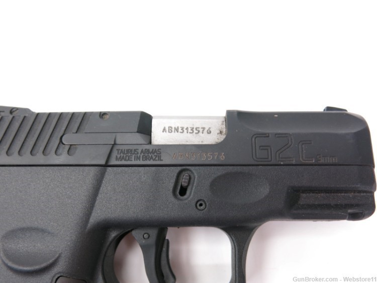 Taurus G2c 9mm 3.25" Semi-Automatic Pistol w/ 2 Magazines-img-14