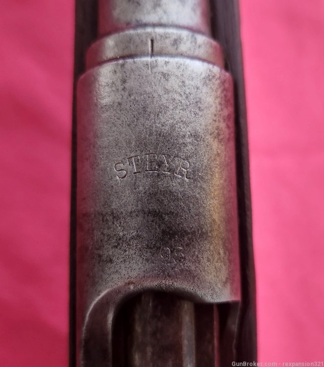 WW1 ERA AUSTRIAN STEYR M95 1895 FULL LENGTH RIFLE 8X50R STRAIGHT PULL C&R-img-12