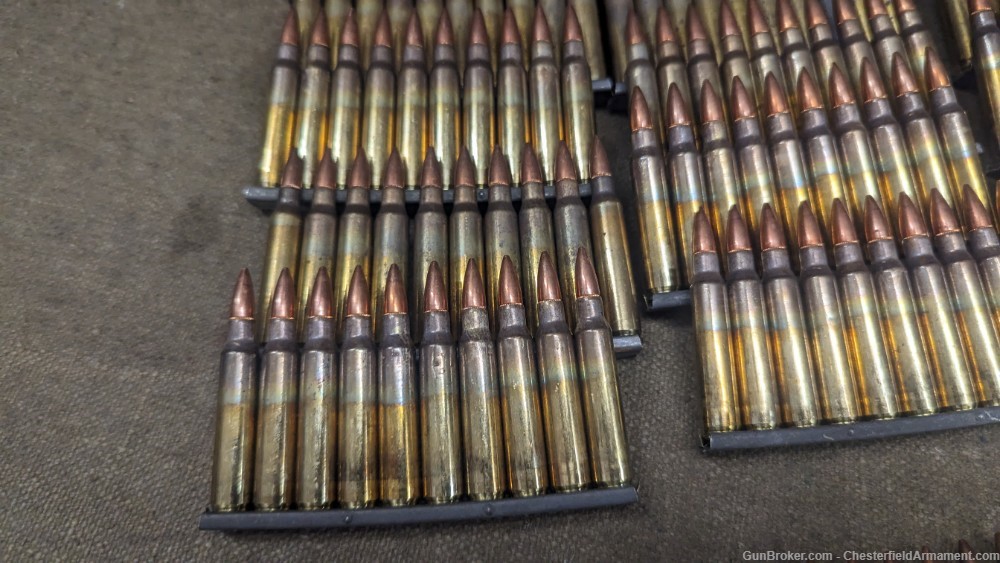 240 rounds M193 LC 70's ammo,  5.56  on stripper clips-img-2