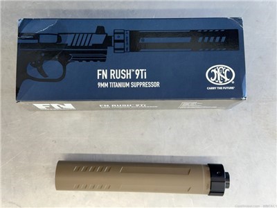 FN Rush TI 9mm Luger Flat Dark Earth