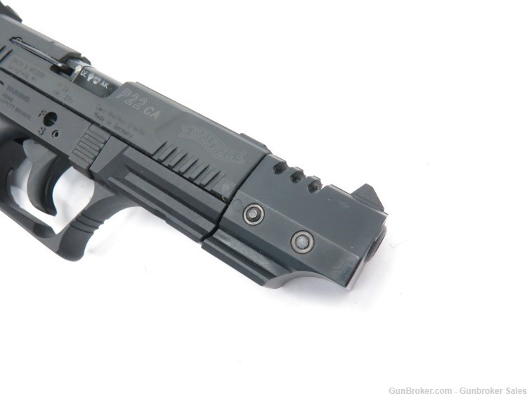 Walther P22 CA 5" 22LR Semi-Automatic Pistol w/ 2 Magazines & Hard Case-img-10