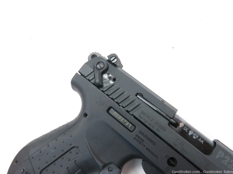 Walther P22 CA 5" 22LR Semi-Automatic Pistol w/ 2 Magazines & Hard Case-img-12