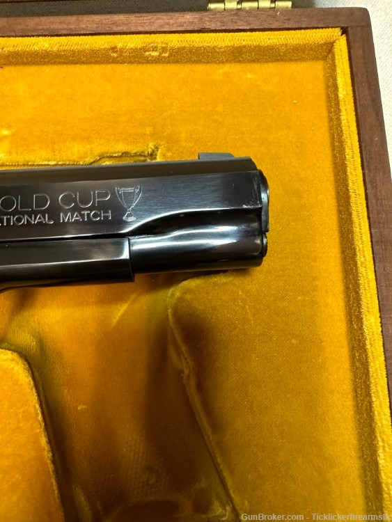 COLT GOLD CUP NATIONAL MATCH NRA COMMEMORATIVE, 45ACP, No Reserve! C&R Okay-img-8