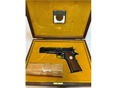COLT GOLD CUP NATIONAL MATCH NRA COMMEMORATIVE, 45ACP, No Reserve! C&R Okay