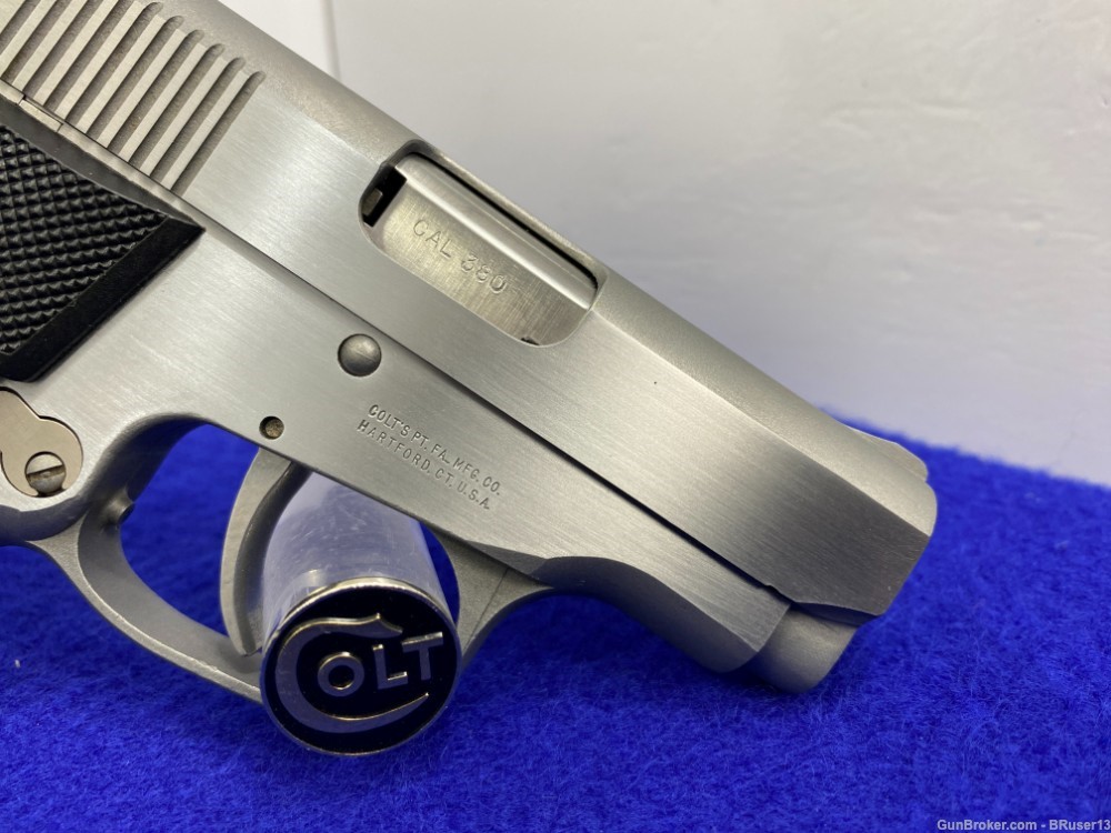 1996 Colt Pony Series 90 .380 ACP Stainless 2.75" *LIMITED PRODUCTION MODEL-img-18
