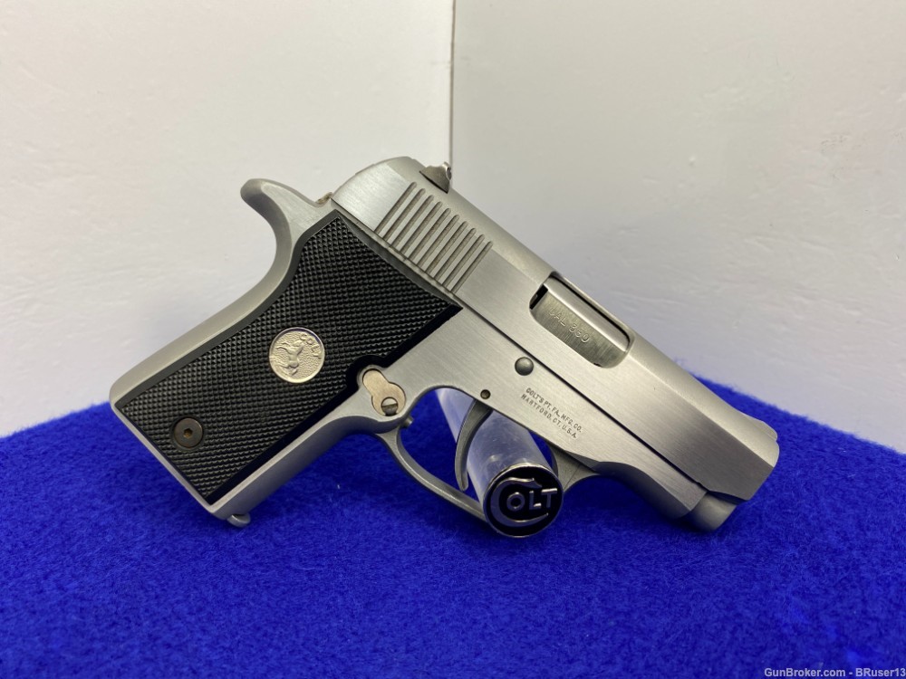 1996 Colt Pony Series 90 .380 ACP Stainless 2.75" *LIMITED PRODUCTION MODEL-img-13
