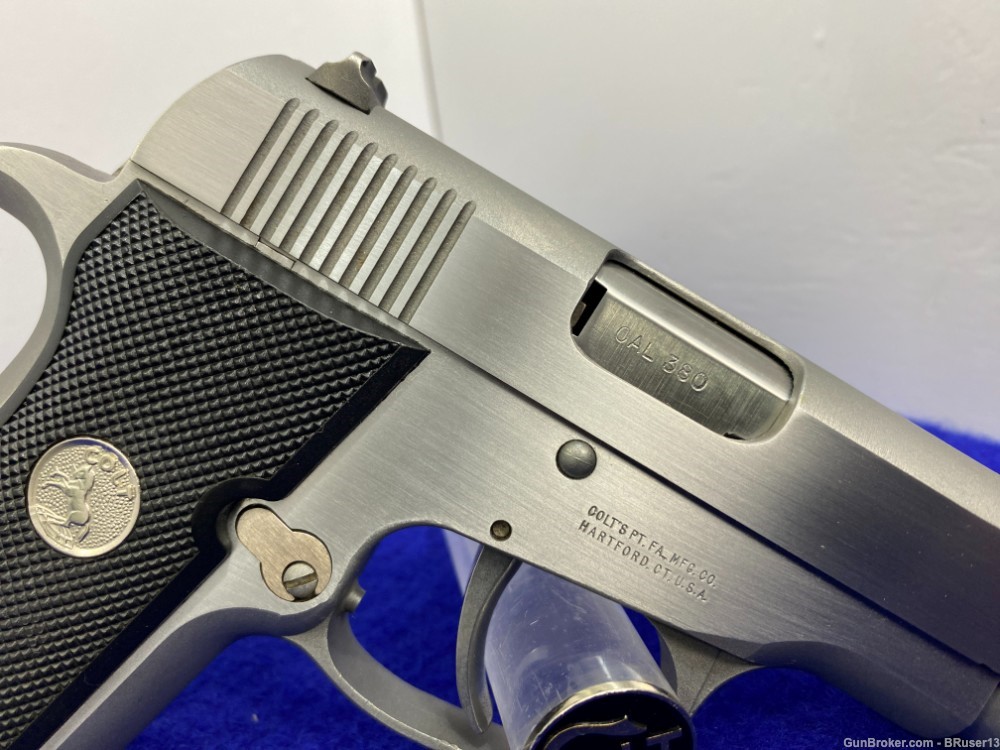 1996 Colt Pony Series 90 .380 ACP Stainless 2.75" *LIMITED PRODUCTION MODEL-img-17