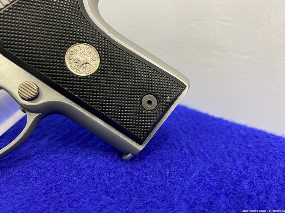 1996 Colt Pony Series 90 .380 ACP Stainless 2.75" *LIMITED PRODUCTION MODEL-img-5