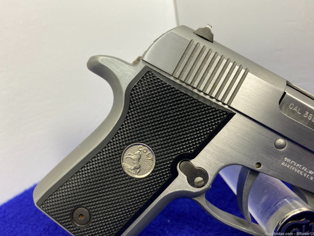 1996 Colt Pony Series 90 .380 ACP Stainless 2.75" *LIMITED PRODUCTION MODEL-img-15
