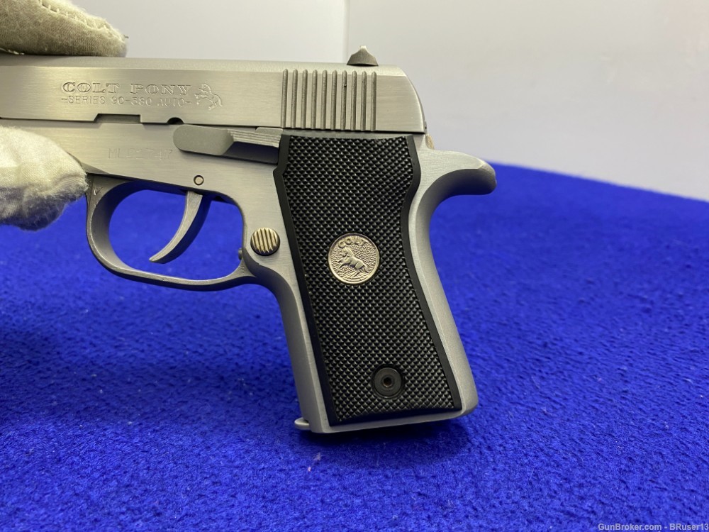 1996 Colt Pony Series 90 .380 ACP Stainless 2.75" *LIMITED PRODUCTION MODEL-img-34