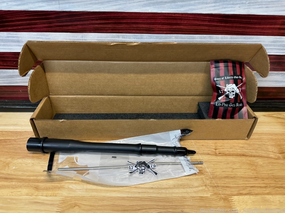 Sons of Liberty- 10.5" Barrel with gas block and gas tube!  Package deal!-img-0