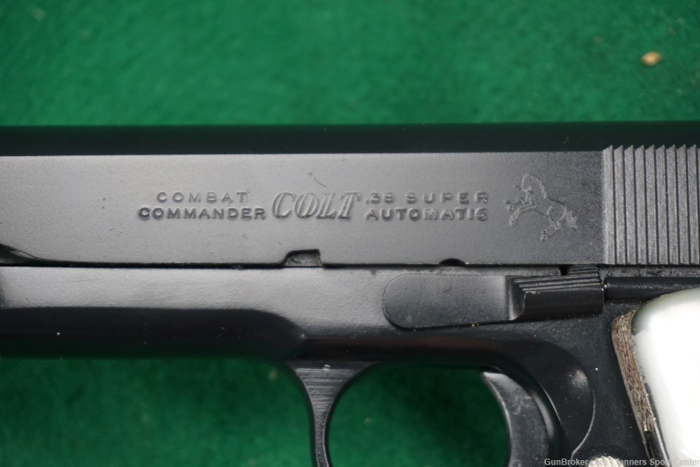 1968 Refinished Colt 1911 Combat Commander 38 38super 4.25" C&R OK-img-2