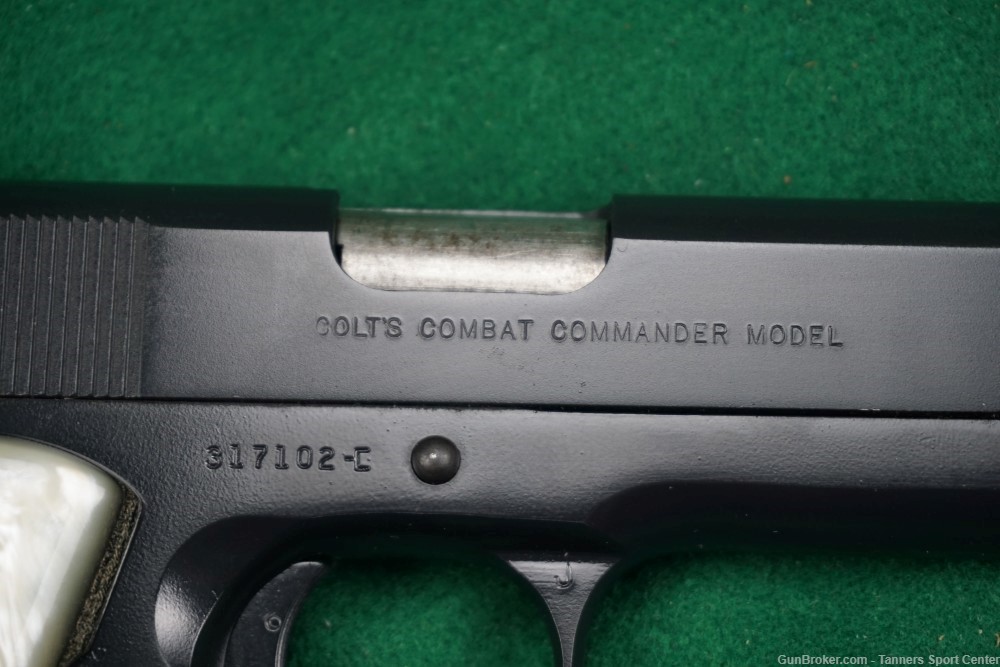 1968 Refinished Colt 1911 Combat Commander 38 38super 4.25" C&R OK-img-14