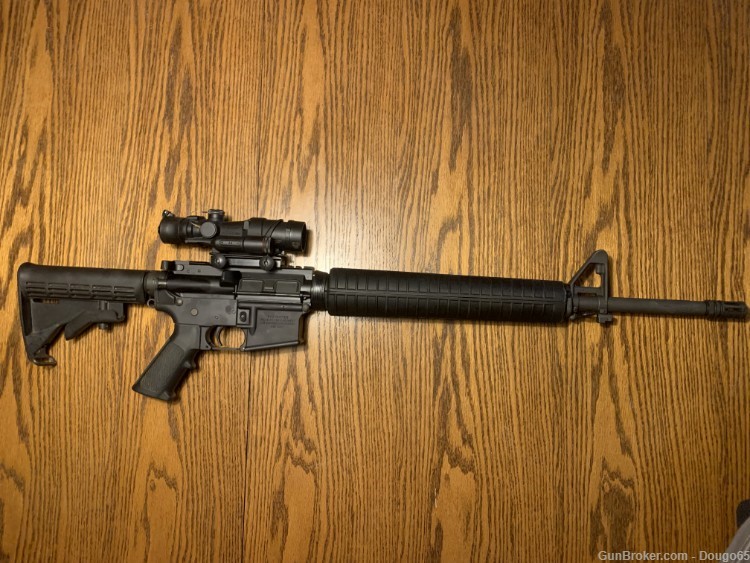 Colt AR15 A2 GOV'T Carbine! With Trijicon LED 4X32 Scope  -img-3