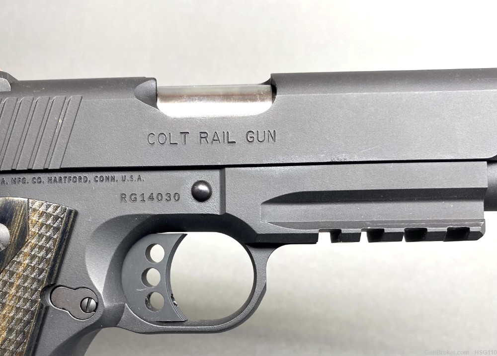 Colt Government Rail Gun 45 ACP Consecutive Serial Number Set-img-1