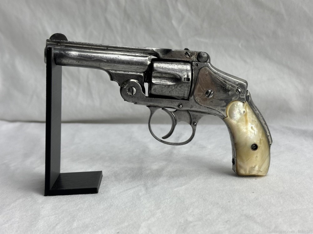 Smith & Wesson .38 S&W Catridge Top Break 5th Gen Revolver-img-0