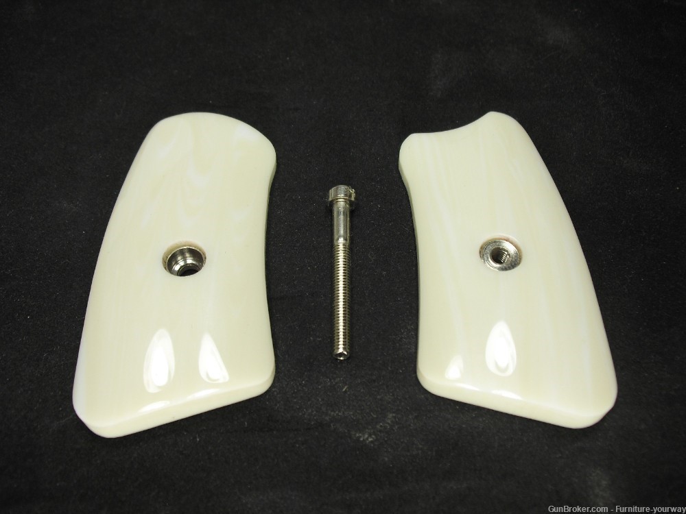Ivory Ruger Sp101 Grip Inserts-img-0