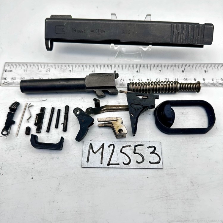 Glock 19 Gen4 9x19 Slide Barrel & Repair Parts -img-0