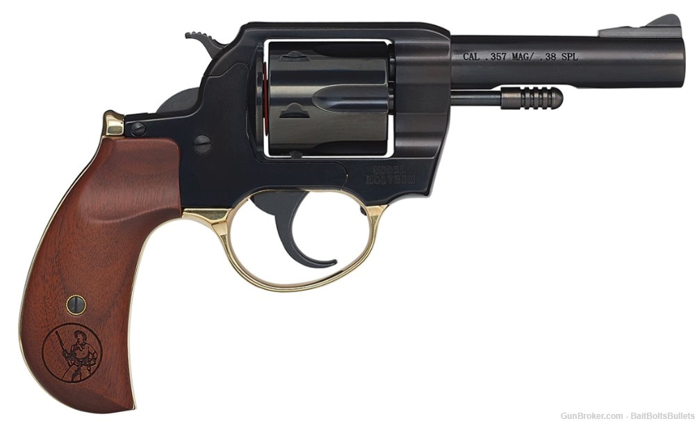 Henry Big Boy Revolver .357mag/.38spl Birdshead Grip 4" BBL H017BDM NIB-img-0