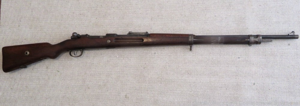 WW1-WW2 German Gewehr-98 8mm Mauser Bolt-Action Rifle Spandau 1908-img-1