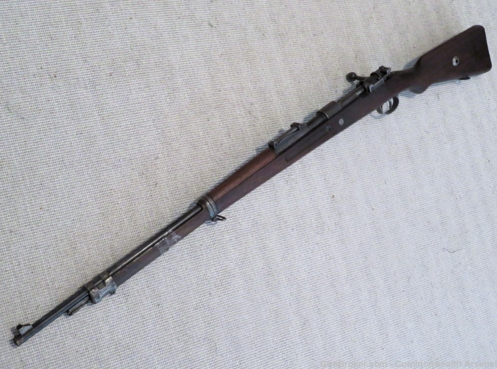 WW1-WW2 German Gewehr-98 8mm Mauser Bolt-Action Rifle Spandau 1908-img-48