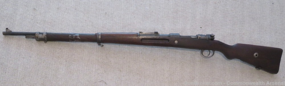 WW1-WW2 German Gewehr-98 8mm Mauser Bolt-Action Rifle Spandau 1908-img-15