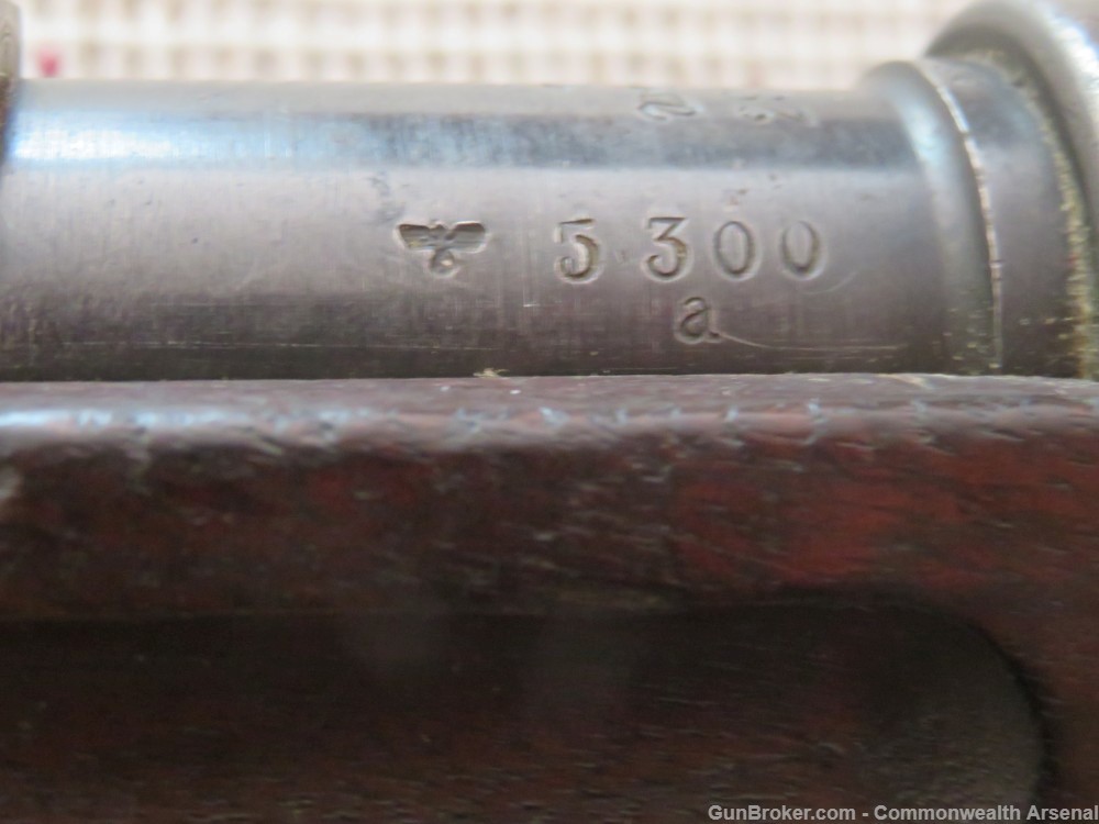 WW1-WW2 German Gewehr-98 8mm Mauser Bolt-Action Rifle Spandau 1908-img-27