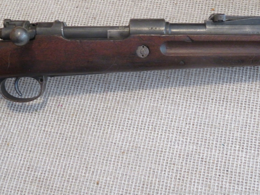 WW1-WW2 German Gewehr-98 8mm Mauser Bolt-Action Rifle Spandau 1908-img-3