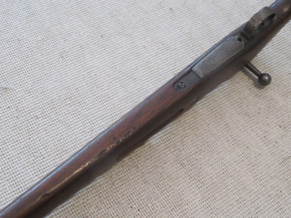 WW1-WW2 German Gewehr-98 8mm Mauser Bolt-Action Rifle Spandau 1908-img-25